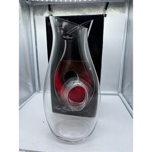 Luigi Bormioli Crescendo Wine Carafe Decanter 48 oz 1.4L Clear Crystal Italy